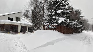 大雪の奥日光湯元温泉から金精峠・菅沼往復