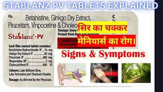 Stablanz-PV Tablet, composition, uses explained