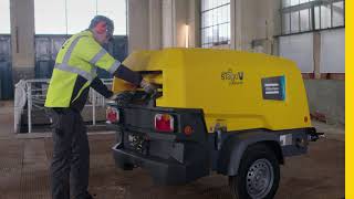 Start Instructions Atlas Copco XAS 38 Portable Compressor