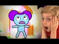 PIBBY’s SAD ORIGIN STORY… (Cartoon Animation) @GameToonsOfficial | REACTION