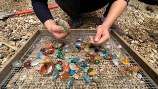 Huge crystal cave, make a fortune! I found a lot of agate