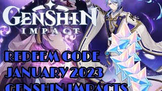 Redeem code Genshin impact free primogems Genshin impact 3.3 Januari 2023