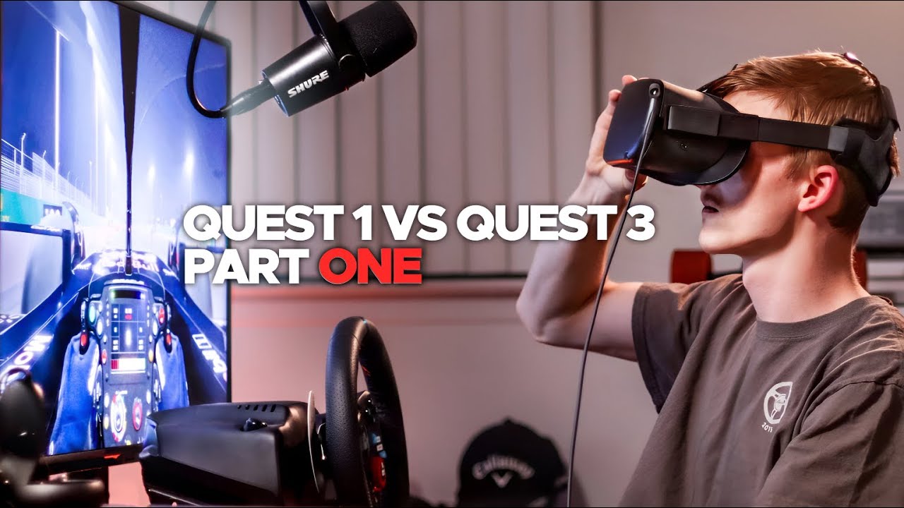 Should You Upgrade Quest 3 Vs Quest 1 Sim Racing Part One Youtube