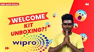 Wipro-லிருந்து welcome kit😍 #HifiwithDiva #wipro #unboxing