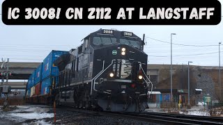 (4K) IC 3008! CN Z112 At Langstaff