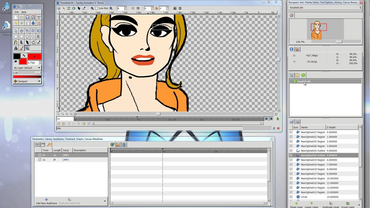 Synfig Studio Software Basics Animation Introduction 42 Off