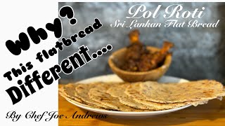 Flatbread with a difference…..🥴 Pol Roti | A Sri Lankan Coconut 🥥 Roti 🫓