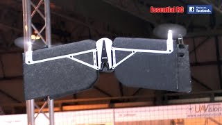 Parrot SWING (VTOL) Vertical Takeoff and Land plane: UK DRONE SHOW 2016