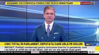 Președinta POT, partidul care îl susține pe Călin Georgescu, a făcut scandal în Parlament