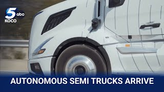 Driverless semi-trucks set to hit Oklahoma roads as early as June: How troopers are preparing