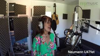 Neumann vocal mic shootout - female vocals: Neumann TLM102 vs U87 vs U47fet vs Sontronics Mercury