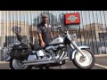 2006 harley davidson fatboy with vance and hines big shot staggered pipes