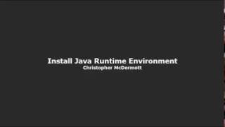 Install Java Runtime Environment on Ubuntu