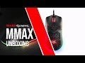 Ratón ultra ligero con diseño de panal de abeja MMAX - UNBOXING  | Mars Gaming