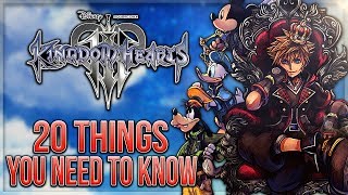 Kingdom Hearts 3 - 20 Things You Need to Know Before Playing!