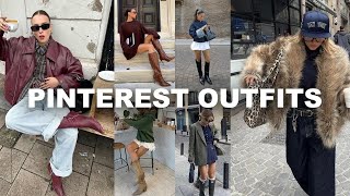 Recreating Pinterest Outfits (Fall/Autumn Style Inspo pt 2)