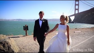 CAVALLO POINT WEDDING BY GOLDEN GATE BRIDGE, SAN FRANCISCO
