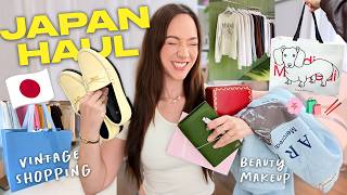 EVERYTHING I BOUGHT IN JAPAN!! 🇯🇵🎀  Stationery Haul, Vintage Shopping, Beauty and More!!