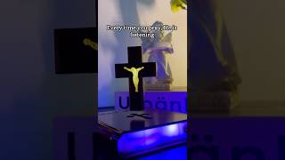 This levitating cross is the coolest gift ever #holybible #cross #christiantiktok #god #jesus