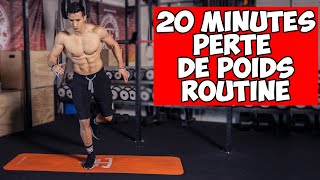 Routine perte de poids 20 minutes ! (brûle graisse intensif)