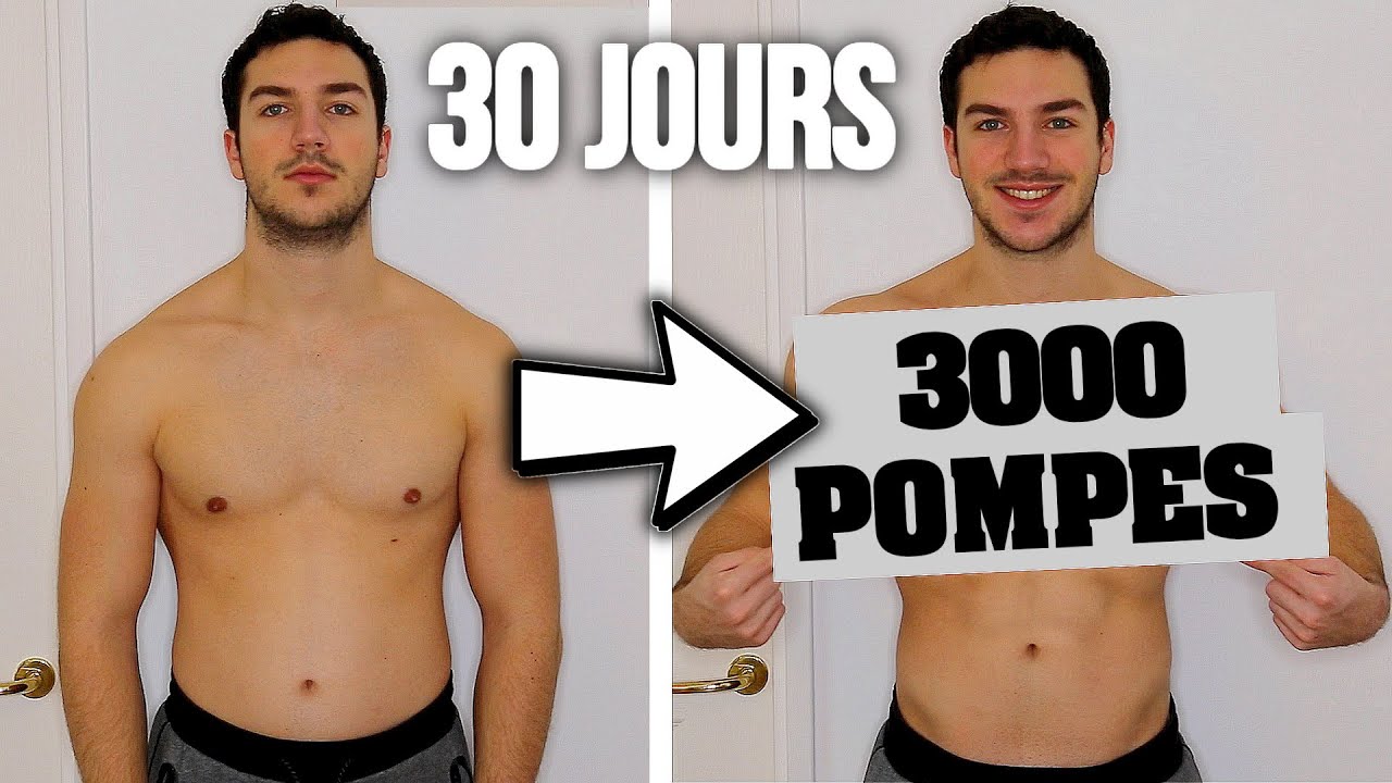 200 Pompes Pendant 30 JOURS Challenge - Les Vrais Résultats - YouTube