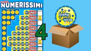 Gratta e Vinci Ultra Numerissimi + misti 4 su 5