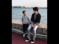 Little Steven Zhang, cute moments behind Go ahead