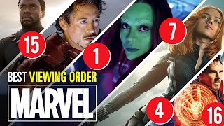 The Best Order to Watch the Marvel Cinematic Universe | Bingeworthy