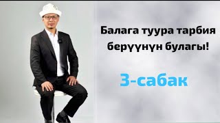 Балага туура тарбия берүү булагы!