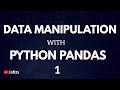 Data Manipulation with pandas -1 | Data Camp