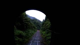 後方車窓-越美北線-勝原～柿ケ島-普通列車723D(キハ120形)