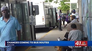 MTA: Multiple accidents lead to new bus routes around Macon