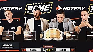 NAJLEPSZE MOMENTY - FAME MMA 2 - KONFERENCJA | WALLTHIS 🔥