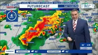 Near-Record Heat Friday, Then Storms Move Into Alabama This Weekend - CBS 42 News at 4 pm