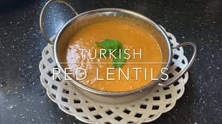 turkish lentil recipe / ডাল তো অনেক রকমের টেস্ট  করেছেন কিন্তু এই ডাল টা সম্পুর্ণ ভিন্ন