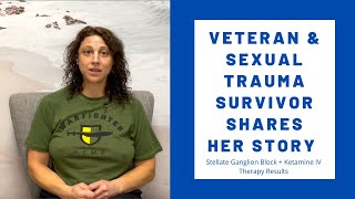 SGB + Ketamine Results | Mindy's Story | Testimony from a Veteran w/PTSD \u0026 Sexual Trauma Survivor