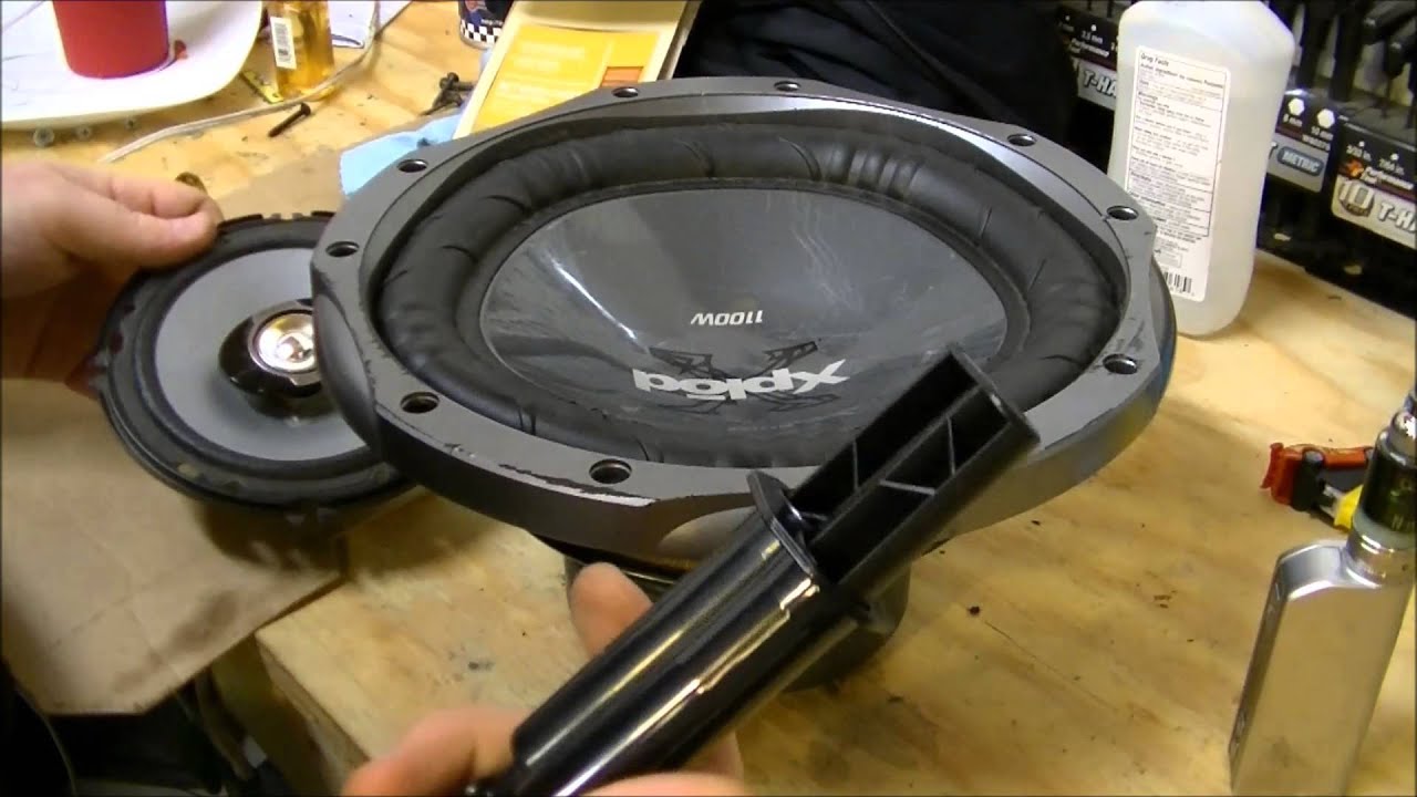 Cracked Subwoofer Repair - YouTube