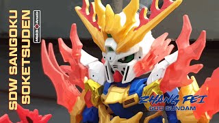 SDW Gundam Sangoku Soketsuden [Zhang Fei God Gundam] Bandai Modelkit