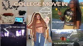 COLLEGE MOVE IN: FRESHMAN YEAR 2024 !🤗| CU BOULDER FALL WELCOME