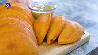 EMPANADAS COLOMBIANAS CON HARINA PAN RELLENAS DE POLLO - Recetas MWC