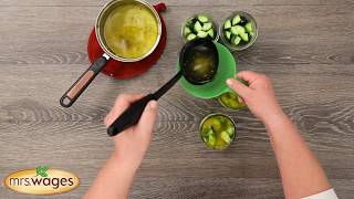 Canning Homemade Refrigerator Pickles with Mrs. Wages