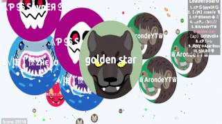 BIG BOT hack 132 mass bot- Agar.io 90K Score - AGARIO GAMEPLAY