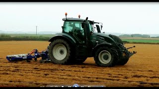 Subsoiling with Panbuster and Valtra.