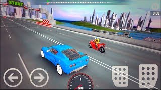 Car vs Bike Racing - Gameplay Android game - race game