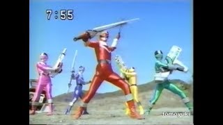 未来戦隊タイムレンジャーCMいろいろTIMERANGER