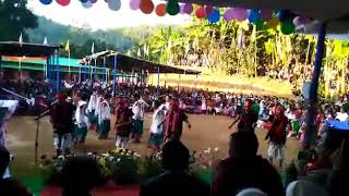 Karbi traditional dance at umshakait kharpati