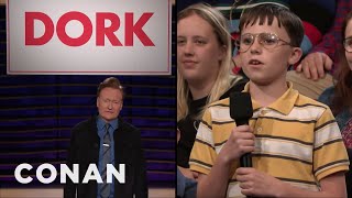 Conan Helps A Kid Come Out As A Huge Dork | CONAN on TBS