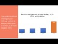 Artificial Intelligence in Military  Market | Exactitude Consultancy Reports