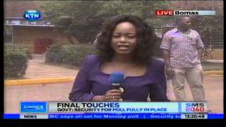 News: Elections 2013 Final touches  at Bomas of Kenya