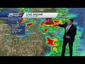 Severe thunderstorm warning in Palm Beach County as risk for tornadoes across South Florida Thursday